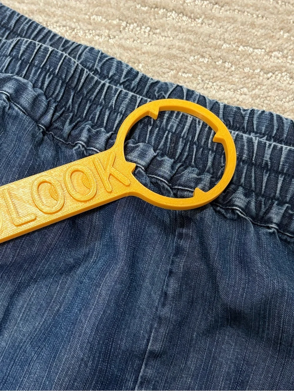 Sahalie Lyocell Denim Crochet Lace Trim 11